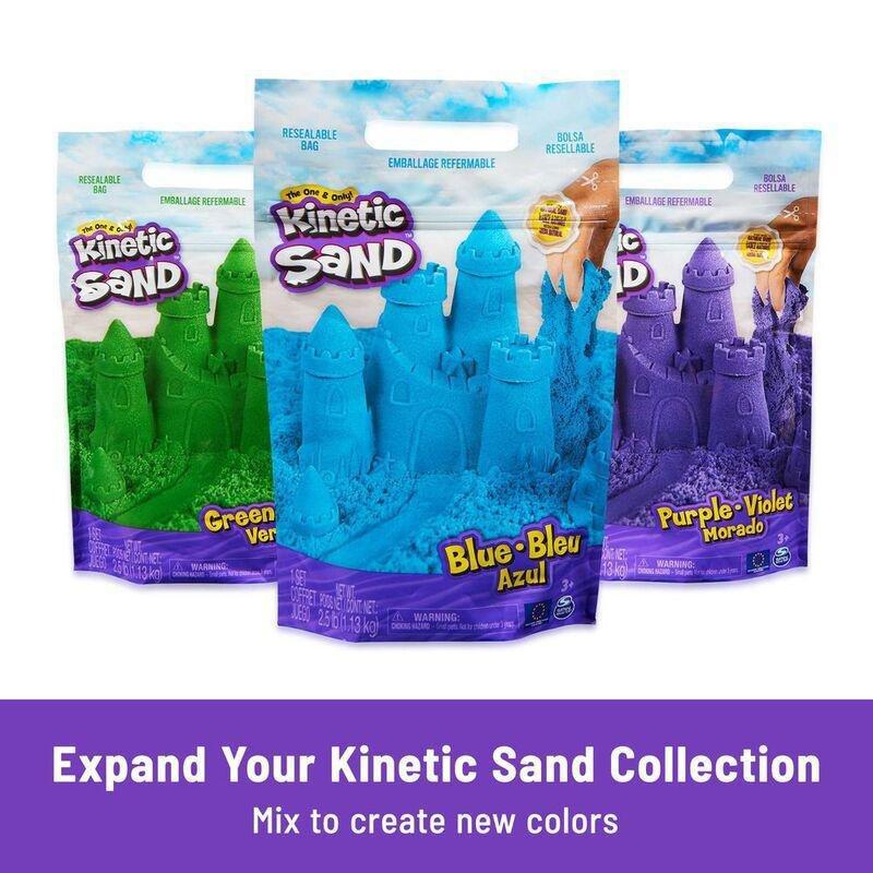 Kinetic Sand Beach Castle Playset Deluxe 25lbs, , large image number 8
