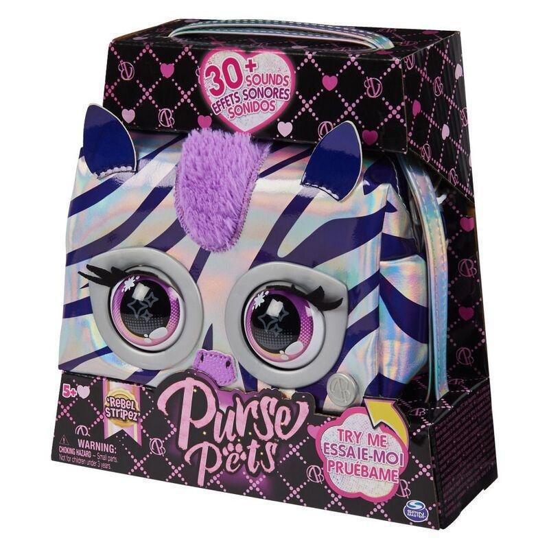 Purse Pets Metallic Magic Rebel Stripez, , medium