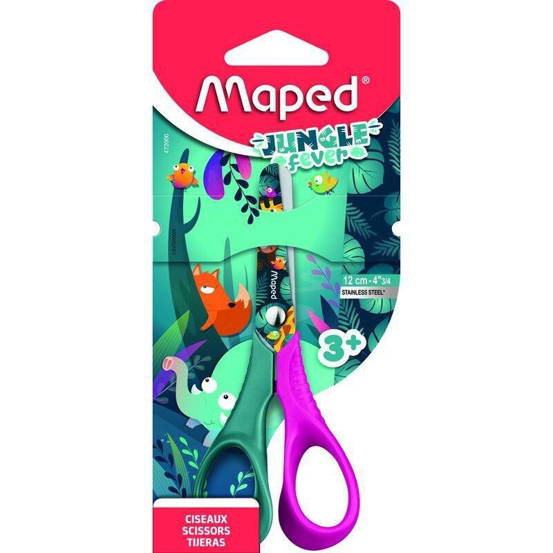 Maped Jungle Fever Scissors Vivo 12cm Cardboard, , medium