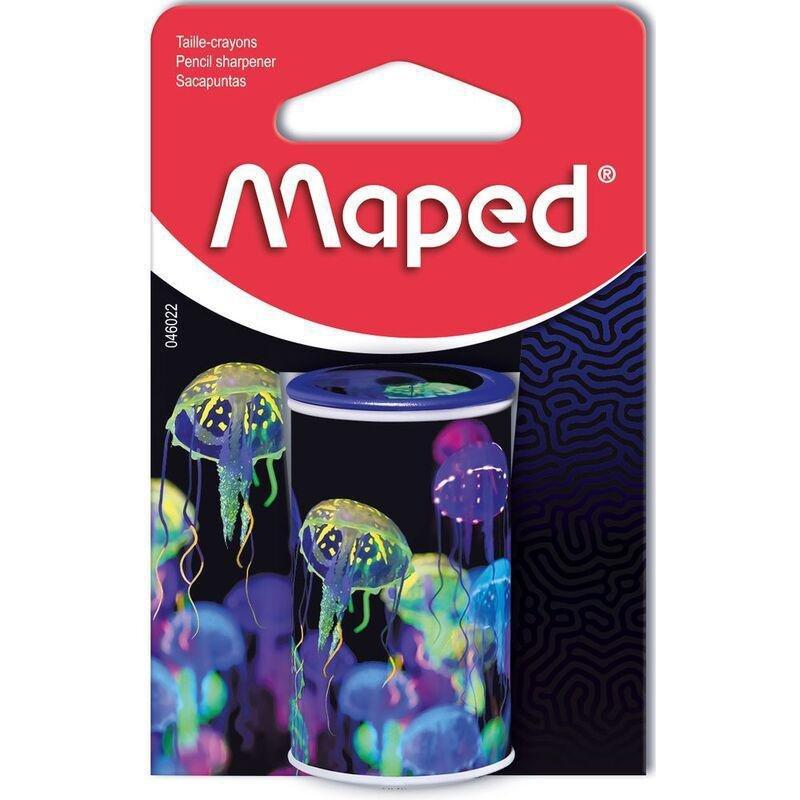 Maped Sharpener Deepsea Paradise Can 1H Blister, , large image number 0