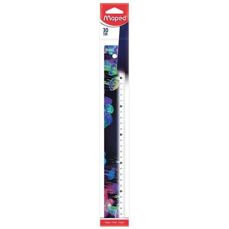 Maped Decorated Ruler Deepsea Paradise 30cm, , medium