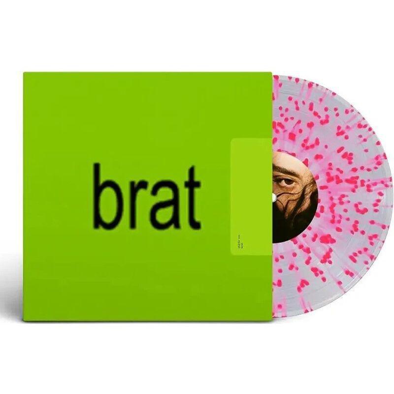 Brat (Clear Pink Splatter Colored Vinyl) (Limited Edition) | Charli XCX, , large image number 0