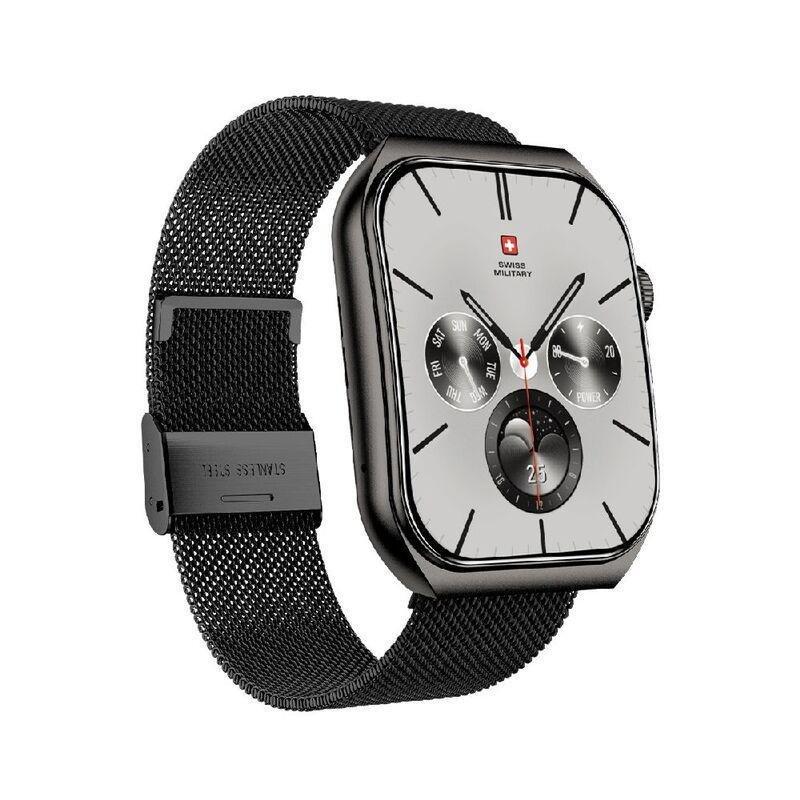 Swiss Military Alps 3 Smartwatch with Gun Metal Steel Strap, , large image number 1
