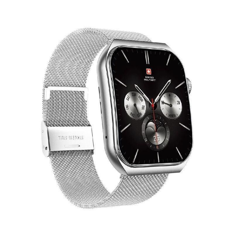 Swiss Military Alps 3 Smartwatch with Steel Silver Strap, , large image number 1