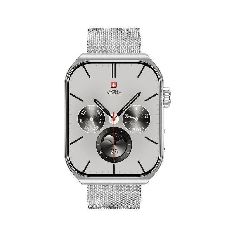 Swiss Military Alps 3 Smartwatch with Steel Silver Strap, , large image number 2