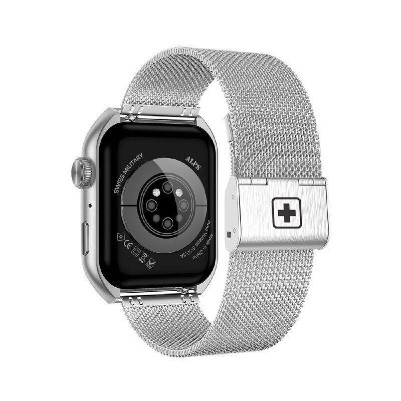 Swiss Military Alps 3 Smartwatch with Steel Silver Strap, , large image number 4