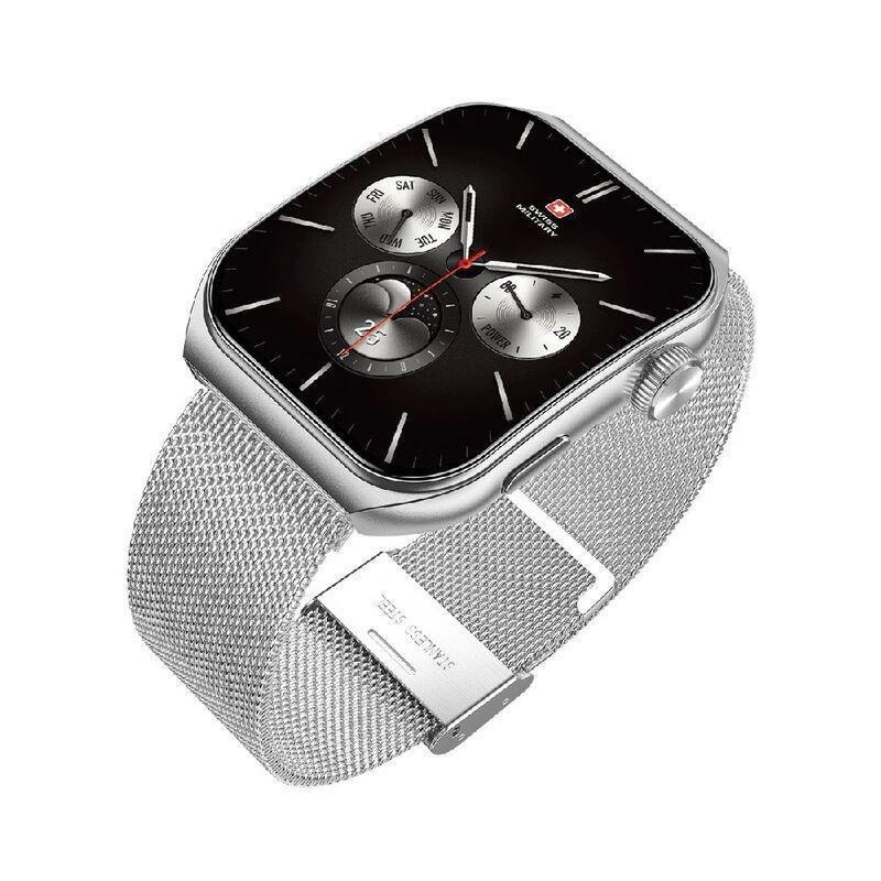 Swiss Military Alps 3 Smartwatch with Steel Silver Strap, , large image number 5