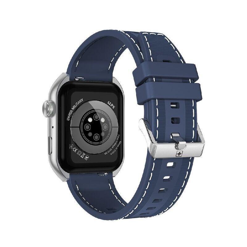 Swiss Military Alps 3 Smartwatch with Blue Silicon Strap, , large image number 4