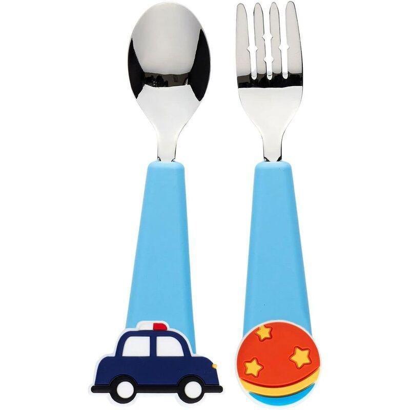 Flex & Lock Flexwarez 5 Kids Cutlery Charms Set - Toy World (Set of 2), , large image number 0