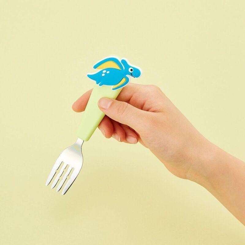 Flex & Lock Flexwarez 5 Kids Cutlery Charms Set - Dino (Set of 2), , large image number 3