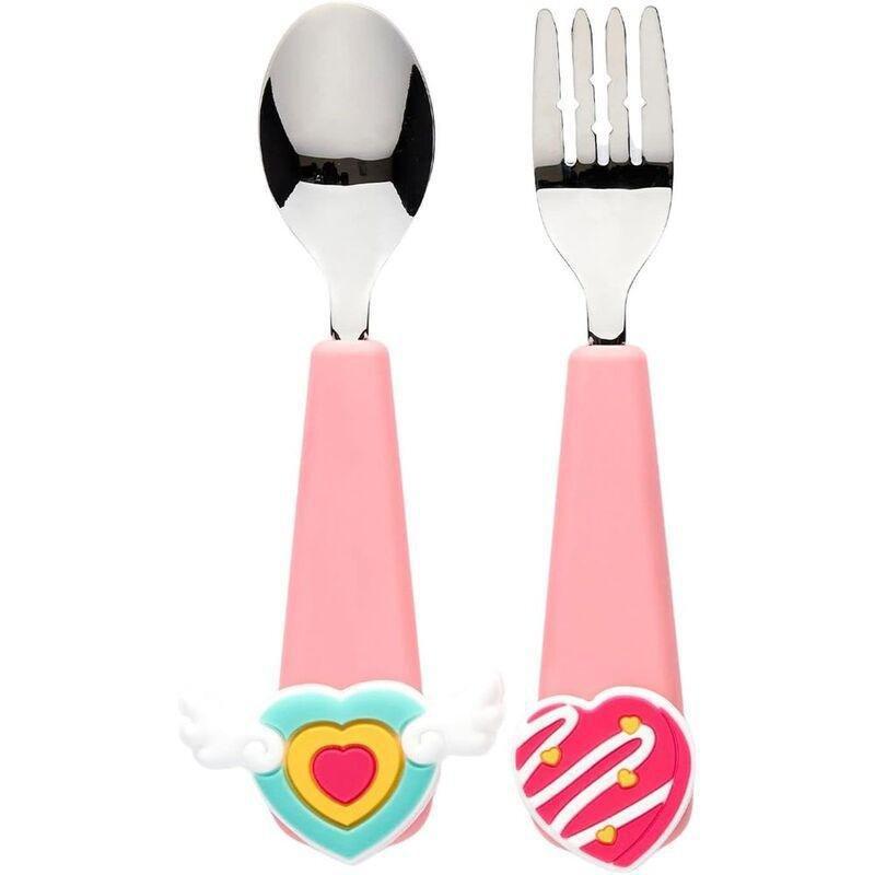 Flex & Lock Flexwarez 5 Kids Cutlery Charms Set - Unicorn (Set of 2), , large image number 0