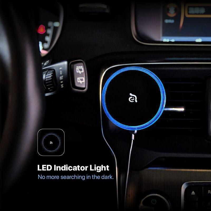 Adam Elements Omnia CX1 Magnetic Wireless Charging Car Mount - Black, , large image number 2