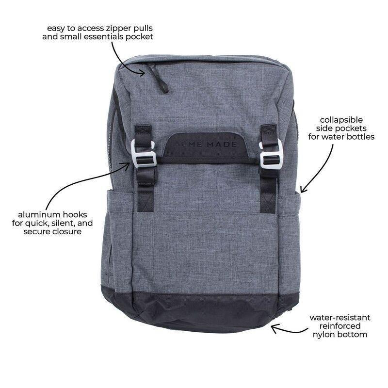 Acme Made Divisadero Commuter Backpack For Macbook Pro 16-Inch/Laptop 15.6-Inch, , large image number 2