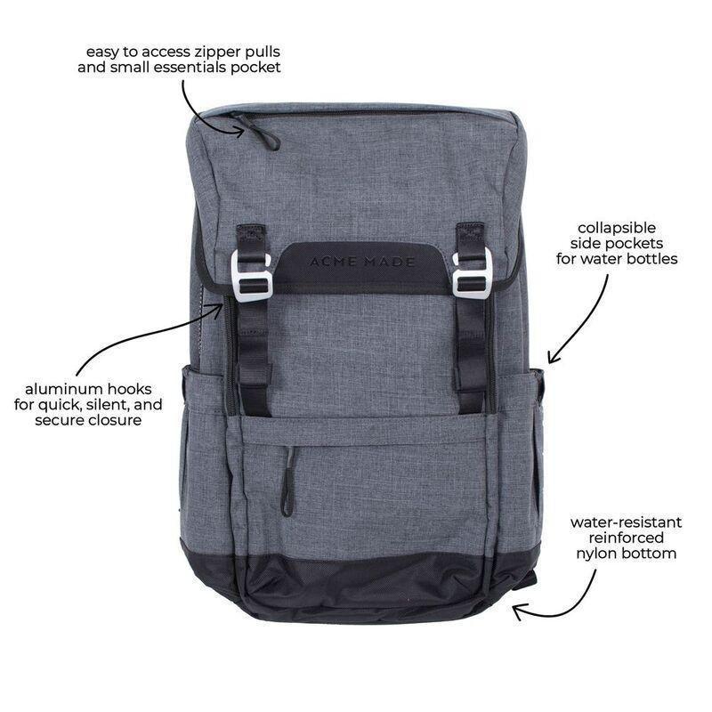 Acme Made Divisadero Traveler Backpack For Macbook Pro 16-Inch/Laptop 17 Inch, , large image number 7