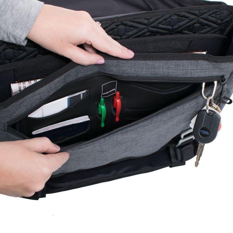 Acme Made Divisadero Messenger Bag For Macbook Pro 16-Inch/Laptop 15.6-Inch, , large image number 3
