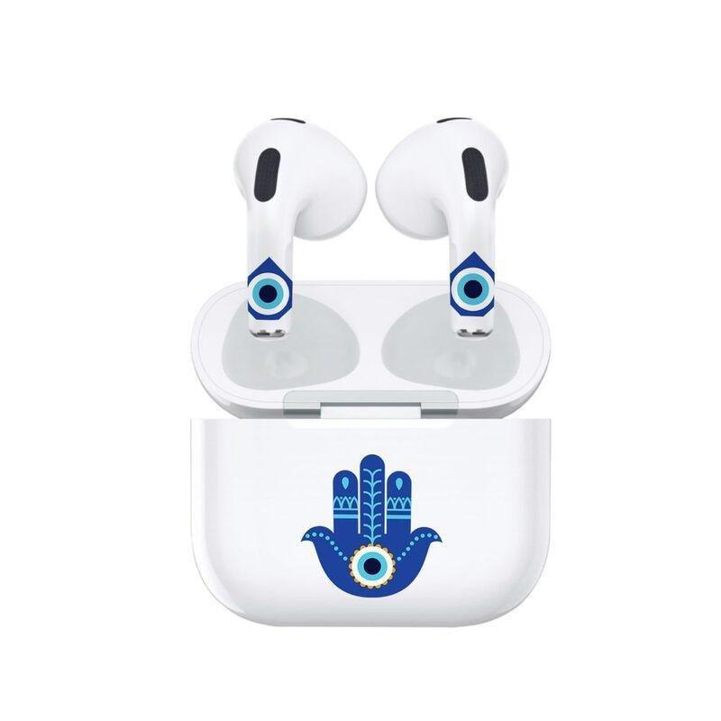 Hyphen Artpods Case Skin Set With Applicator - Airpods (3rd Gen) - Evil Eye, , large image number 0