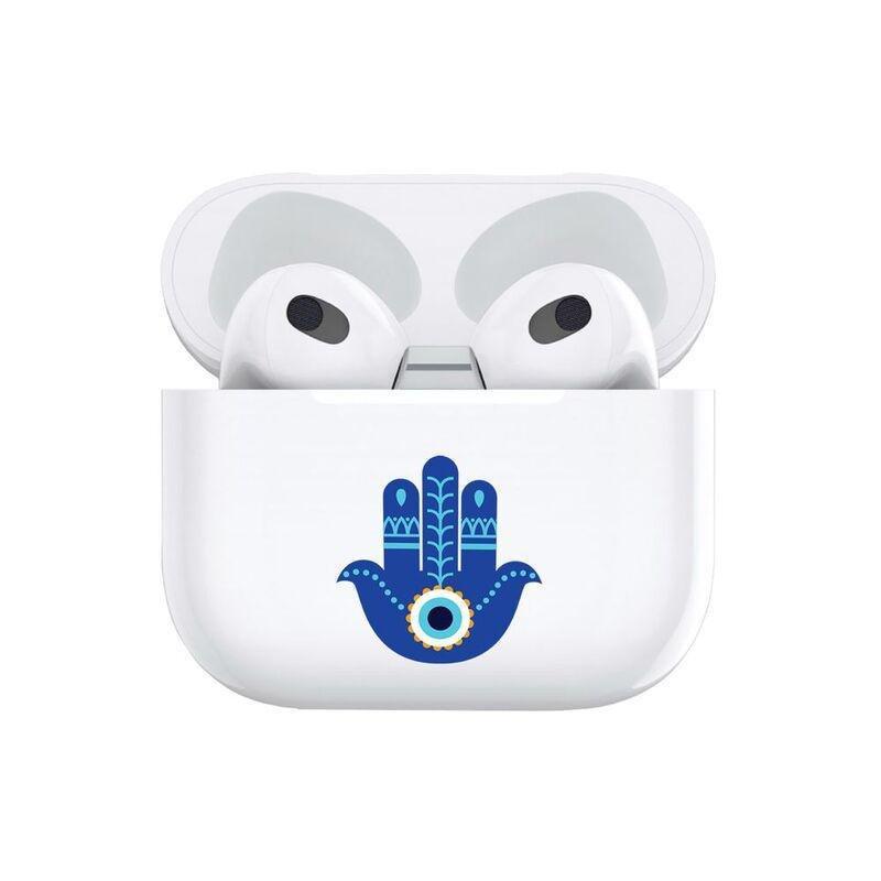 Hyphen Artpods Case Skin Set With Applicator - Airpods (3rd Gen) - Evil Eye, , large image number 1