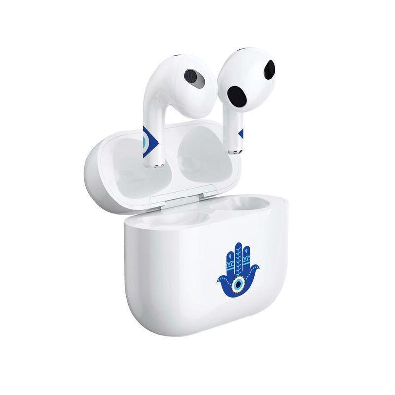 Hyphen Artpods Case Skin Set With Applicator - Airpods (3rd Gen) - Evil Eye, , large image number 2