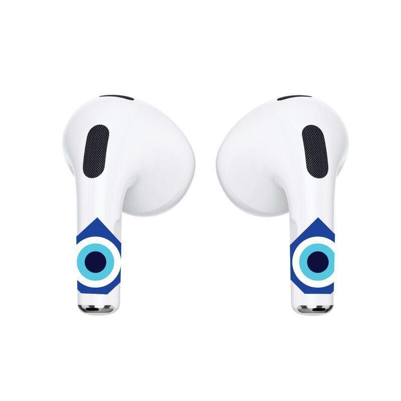 Hyphen Artpods Case Skin Set With Applicator - Airpods (3rd Gen) - Evil Eye, , large image number 3