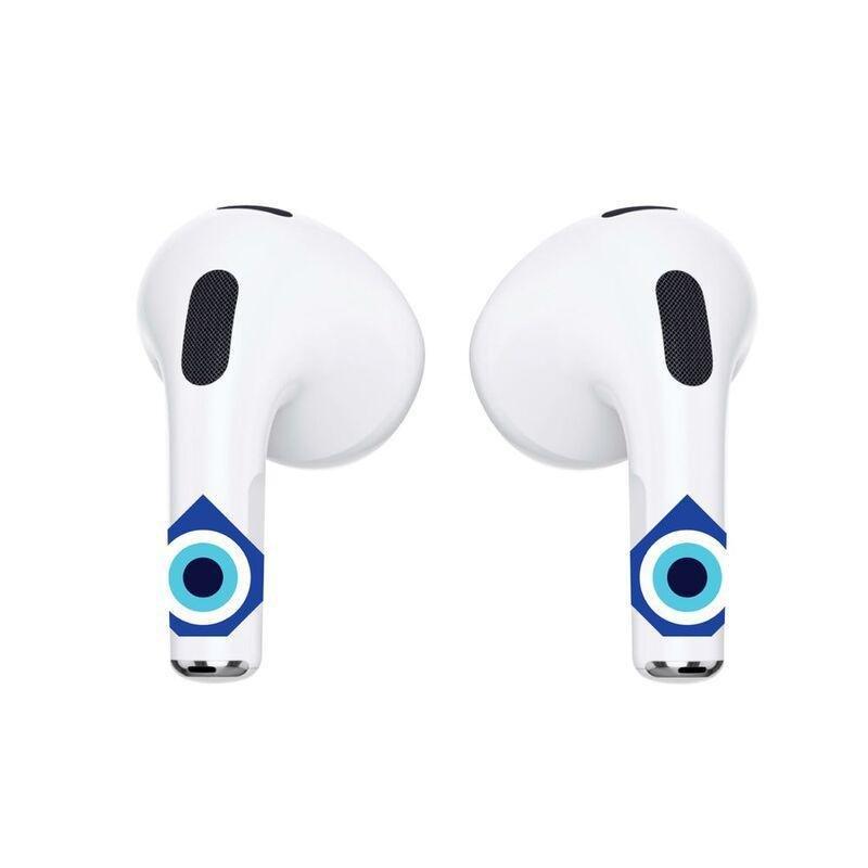 Hyphen Artpods Skin With Applicator - Airpods (3rd Gen) - Evil Eye, , large image number 0