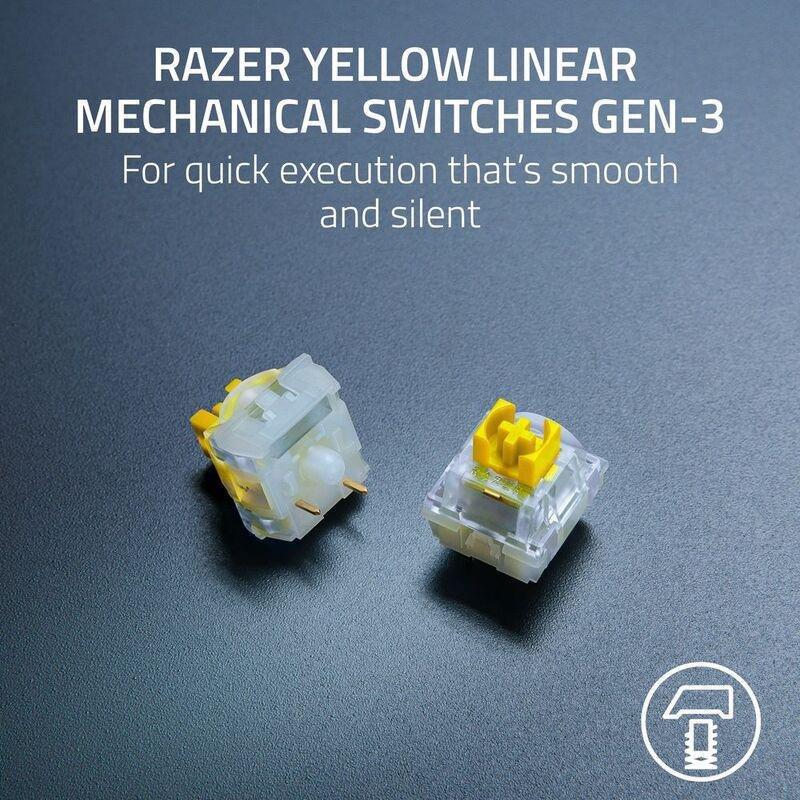 Razer Blackwidow V4 X Yellow Switch Mechanical Gaming Keyboard With Razer Chroma RGB - (Fortnite Special Edition), , large image number 2