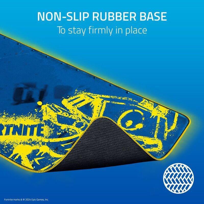 Razer Goliathus Extended Chroma Oversized Soft Gaming Mouse Mat Powered By Razer Chroma - (Fortnite Special Edition) (11.58 X 36.25 X 0.12-Inch), , large image number 4