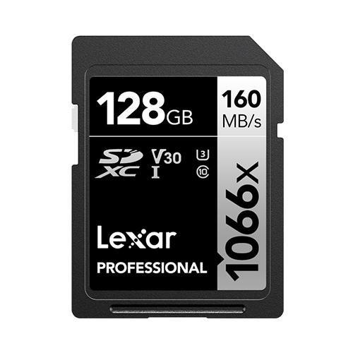 Lexar 128GB Lexar Professional 1066X SDXC UHS-I Cards/ Up To 160MB/S Read 120MB/S Write C10 V30 U3, , large image number 0