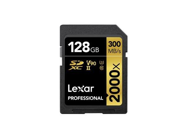 Lexar 128GB Lexar Professional 2000X SDHC UHS-II Cards/ Up To 300MB/S Read 260MB/S Write C10 V90 U3, , medium