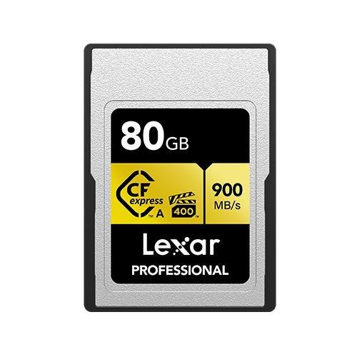 Lexar 80GB Lexar Professional Cfexpress Type A Card Gold Series/ Up To 900MB/S Read 800MB/S Write. Vpg 400, , large image number 0