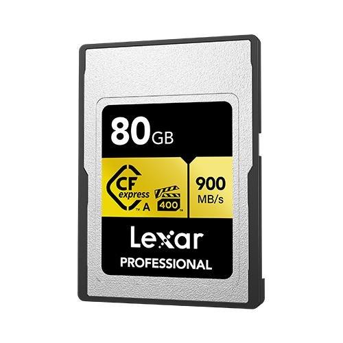 Lexar 80GB Lexar Professional Cfexpress Type A Card Gold Series/ Up To 900MB/S Read 800MB/S Write. Vpg 400, , medium