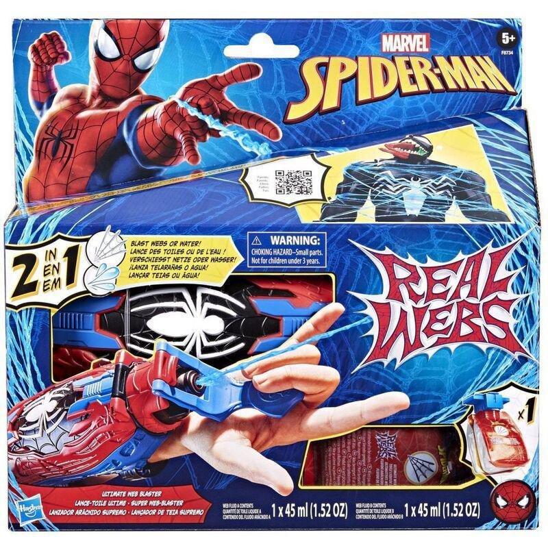 Hasbro Habsro Marvel Spider-Man Real Webs Ultimate Web Blaster 2-In-1 Blaster Role Play, , large image number 1