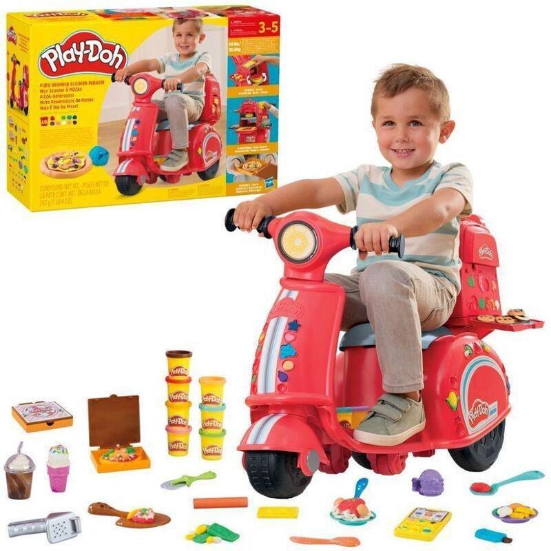 Play-Doh Pizza Delivery Scooter Playset, , medium