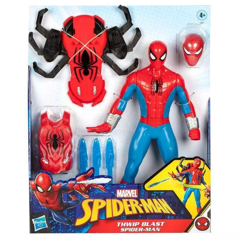 Hasbro Marvel Spider-Man Thwip Blast Spider-Man Action Figure With Accessories, , large image number 1