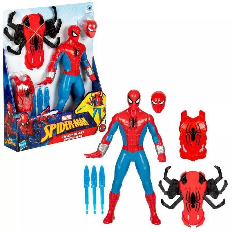 Hasbro Marvel Spider-Man Thwip Blast Spider-Man Action Figure With Accessories, , large image number 2