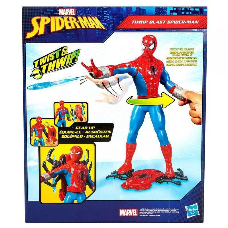 Hasbro Marvel Spider-Man Thwip Blast Spider-Man Action Figure With Accessories, , large image number 3