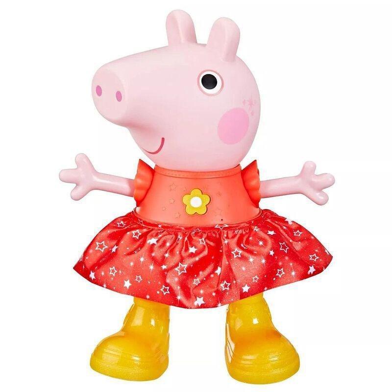 Hasbro Peppa Pig Peppa Muddy Puddles Party Singing And Dancing Doll, , large image number 1