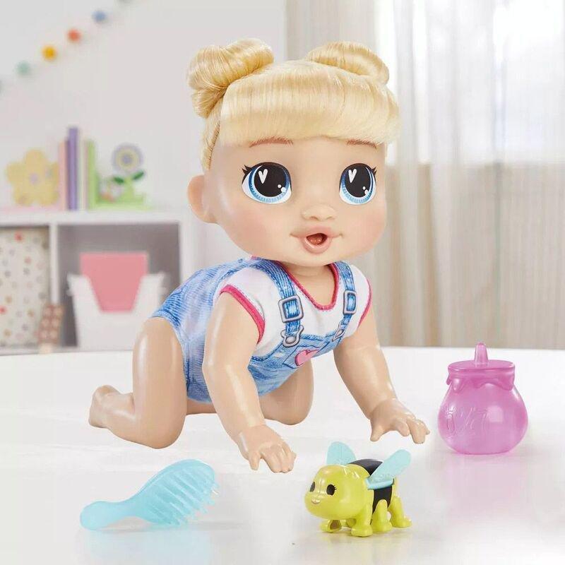 Baby Alive Crawl 'N Play Harper Hugs Electronic Crawling Baby Doll Set, , large image number 1