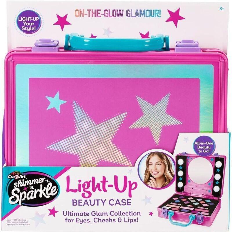 Shimmer & Sparkle Light-Up Beauty Case, , large image number 0