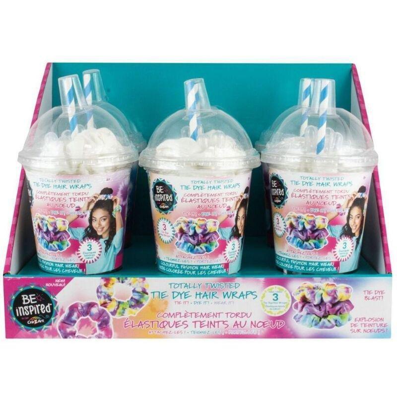 Shimmer & Sparkle Totally Twisted Tie Dye Hair Wraps, , large image number 0