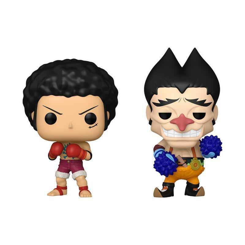 Funko Pop! Animation One Piece Luffy & Foxy Pack of 2 with Chase Vinyl Figure (with Chase*), , medium