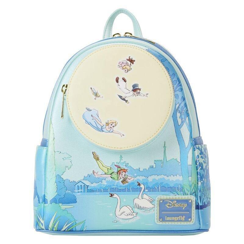 Loungefly Leather Disney Peter Pan You Can Fly Glow Mini Backpack, , medium