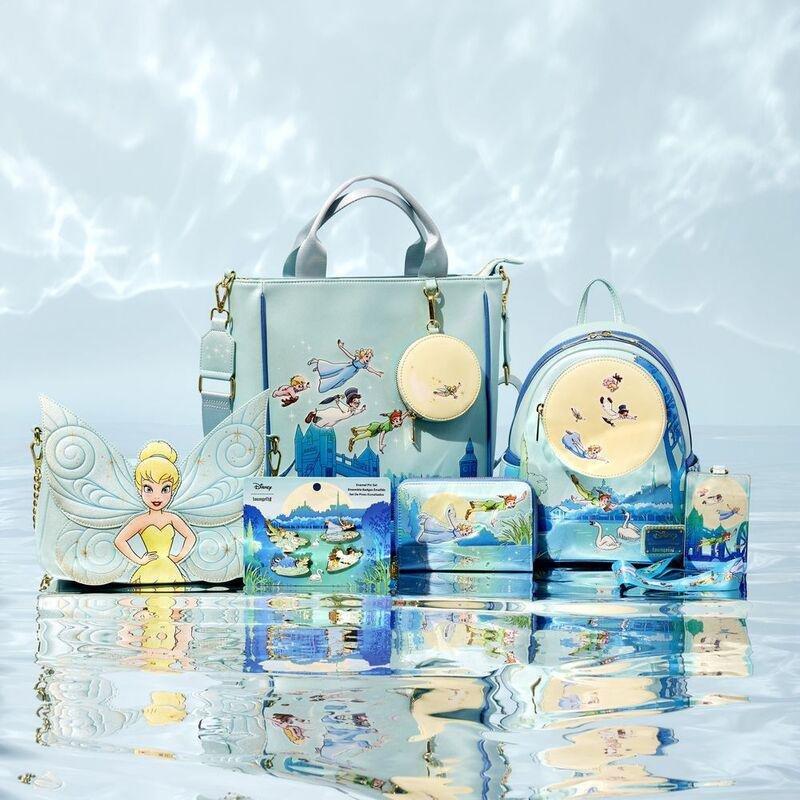 Loungefly Leather Disney Peter Pan You Can Fly Glow Mini Backpack, , large image number 2