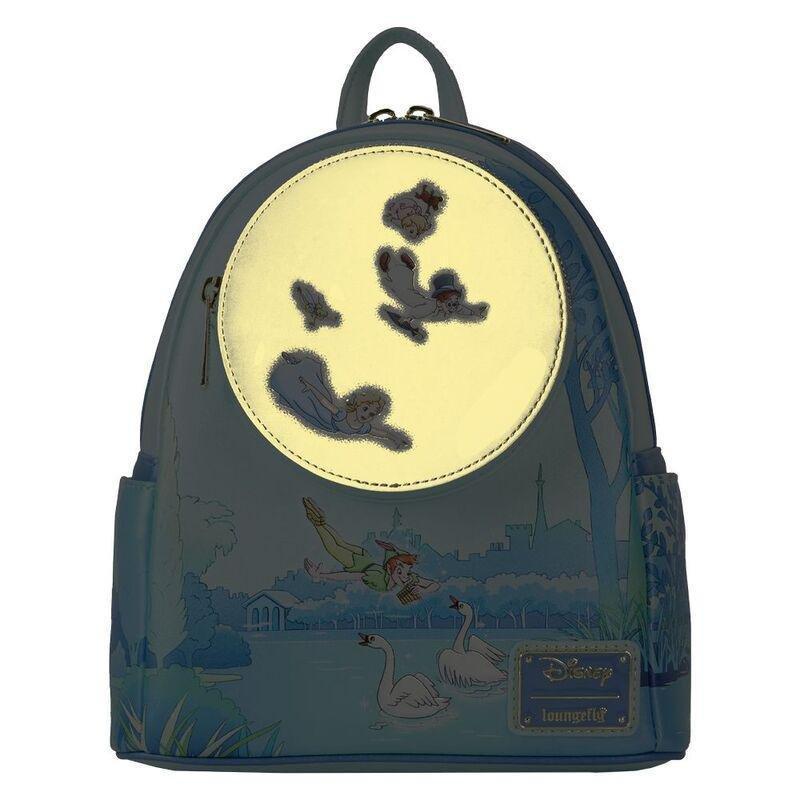 Loungefly Leather Disney Peter Pan You Can Fly Glow Mini Backpack, , large image number 3
