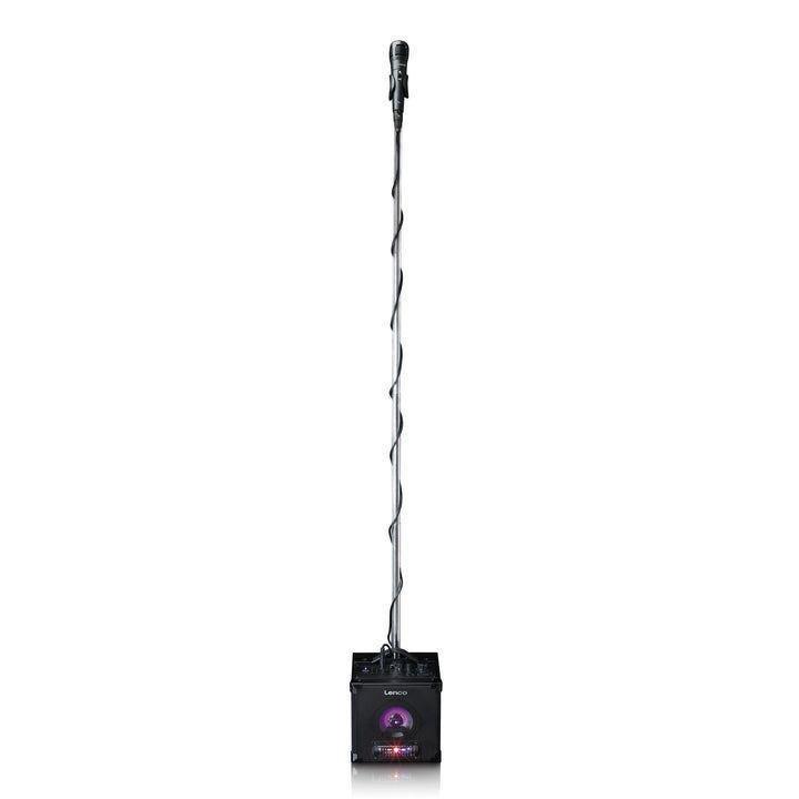 Lenco BTC-070BK Bluetooth 5.0 PA Karaoke Speaker with Mic, USB and LED Light Animation, , large image number 4
