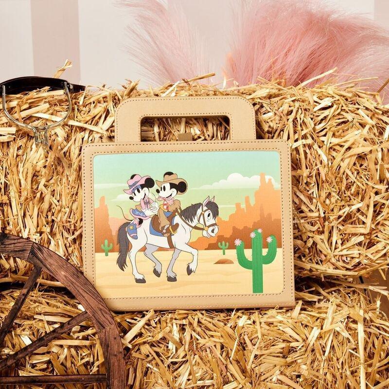 Loungefly Stationery Disney Western Mickey & Minnie Lunch Box Journal, , large image number 1
