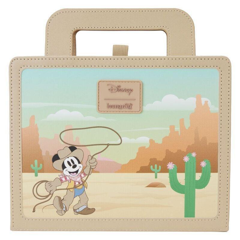 Loungefly Stationery Disney Western Mickey & Minnie Lunch Box Journal, , large image number 3