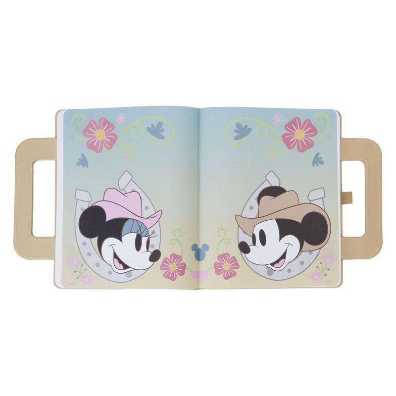 Loungefly Stationery Disney Western Mickey & Minnie Lunch Box Journal, , large image number 5
