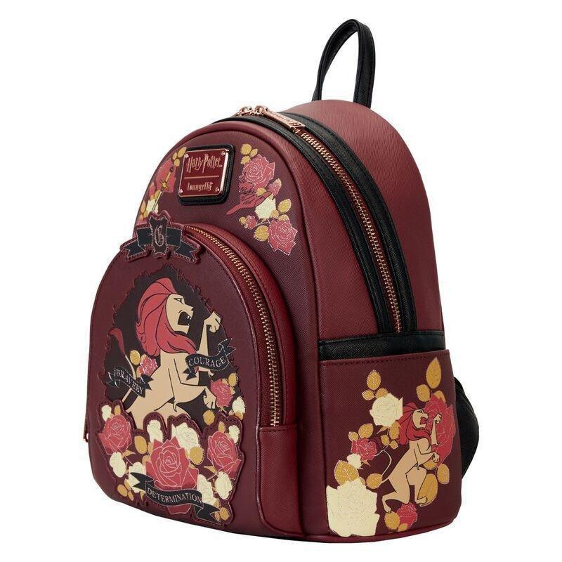 Loungefly Leather Harry Potter Gryffindor House Tattoo Mini Backpack, , large image number 3