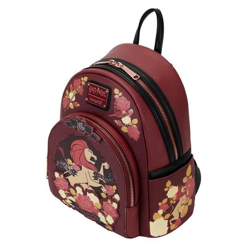 Loungefly Leather Harry Potter Gryffindor House Tattoo Mini Backpack, , large image number 4