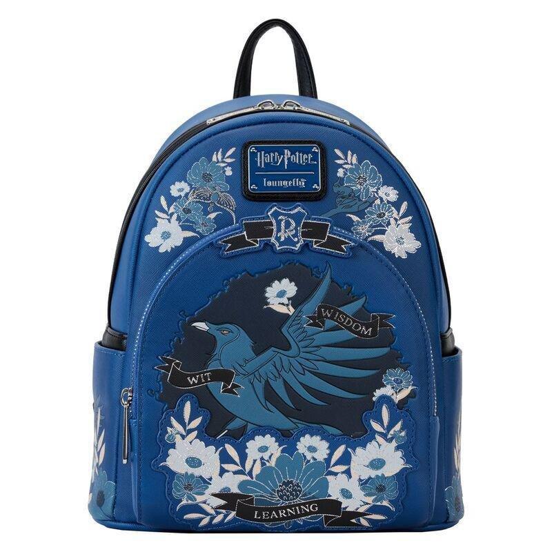 Loungefly Leather Harry Potter Ravenclaw House Tattoo Mini Backpack, , large image number 0